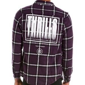 WeSC Oden Thrills Fleece Shirt Jacket Shacket
